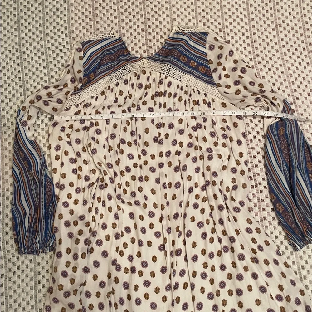 Free People Rain or Shine Tunic Dress